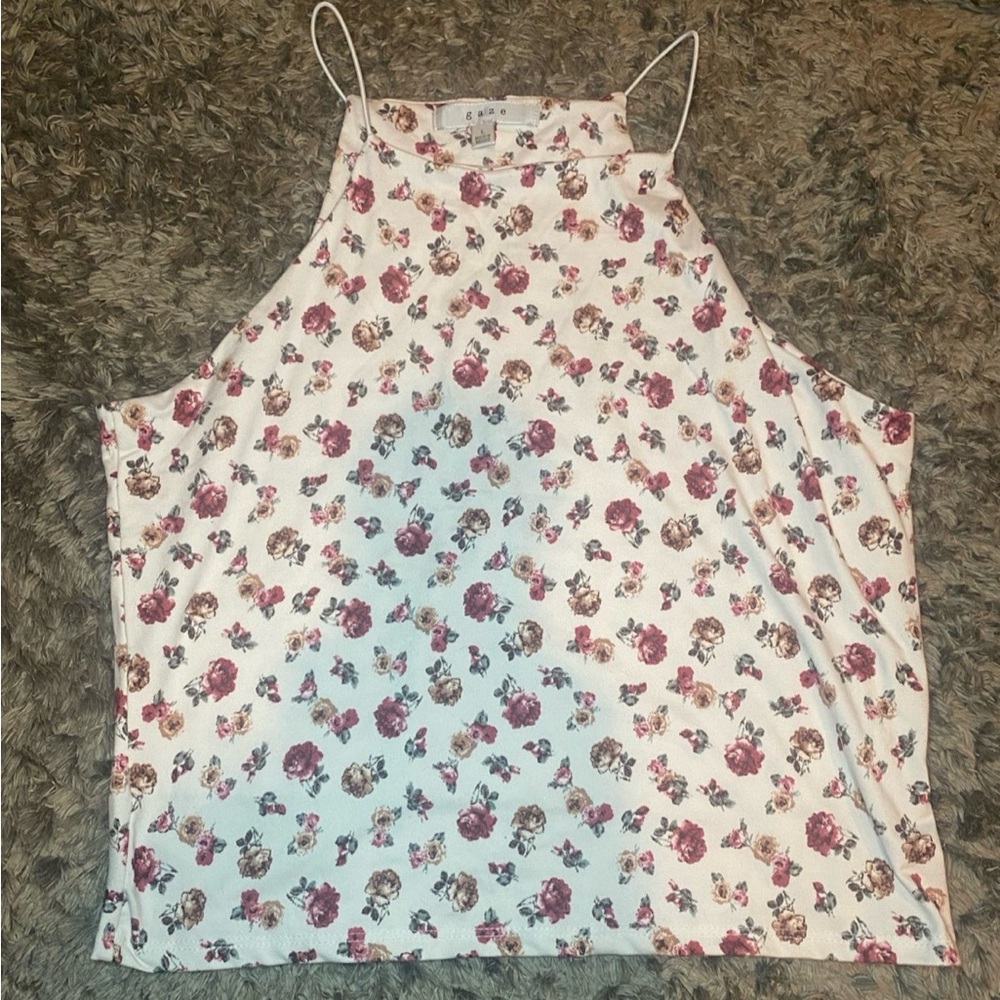 Floral Print Women's Top
